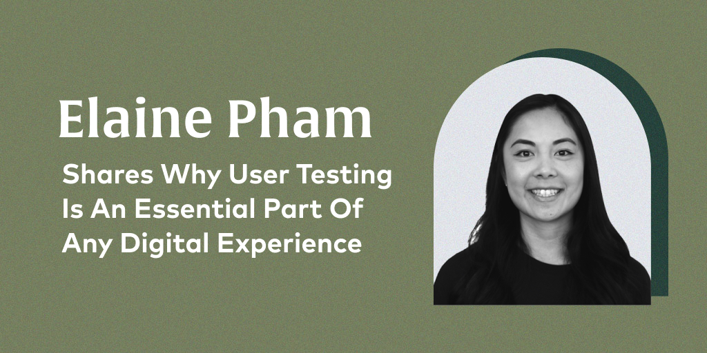 Elaine Pham, Zehner's Associate Director of Experience, shares why user experience and user testing will continue to be an integral part of any digital strategy in 2021: zehnergroup.com/why-user-testi…

#usertesting #userresearch #uxresearch