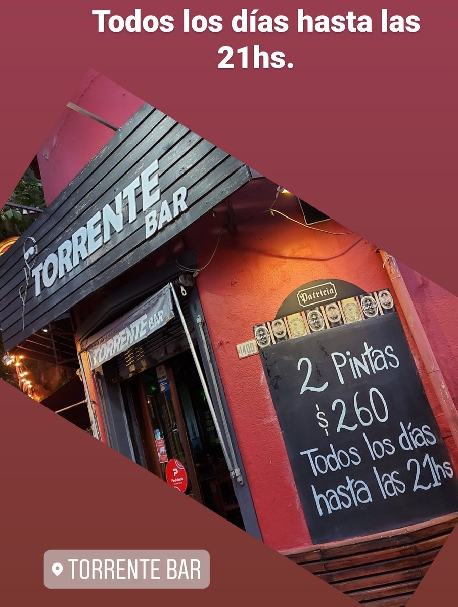 torrentebar's tweet photo. Todos los días hasta las 21hs. 👇🍻 https://t.co/3QrVco8ADS