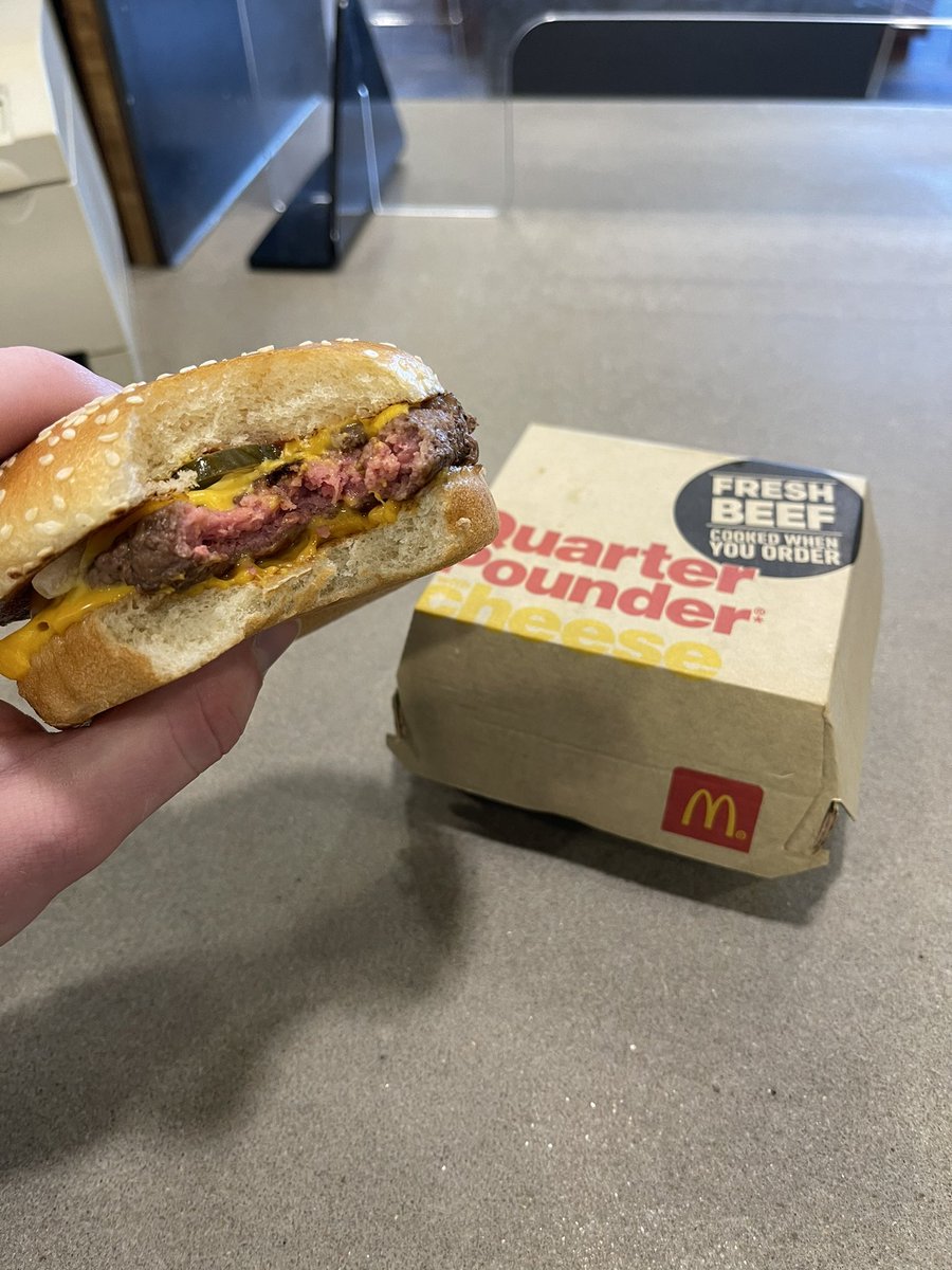 <a href="/McDonalds/">McDonald's</a> we need to have a conversation about the word “cooked”