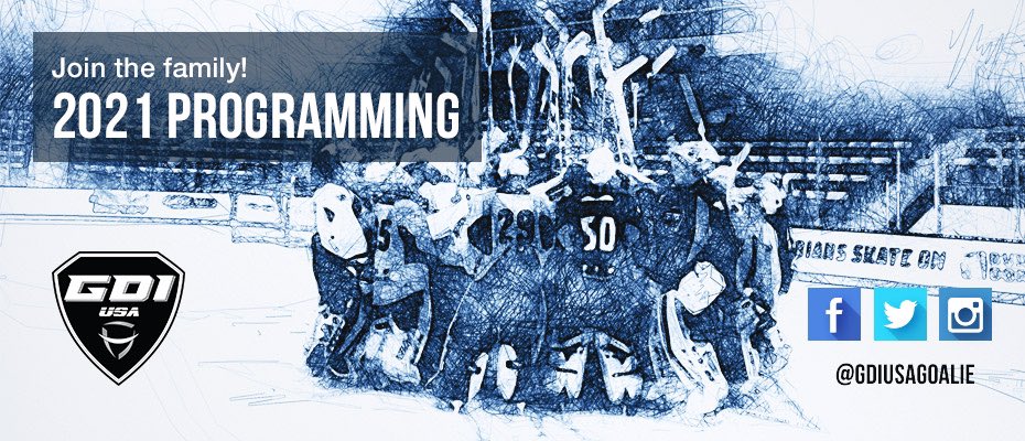 GDIUSAgoalie's tweet photo. Early Bird Pricing ends on all 2021 Programs Monday February 8th! Register now to Take Charge of Your Game. #GDIsoutheast #GDImidwest #GDIfamily https://t.co/ye6krBmz3B https://t.co/kSHLwCJDkv