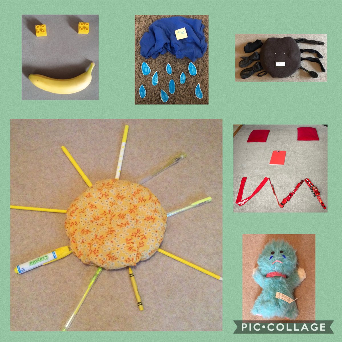 Year4TPS's tweet photo. We have enjoyed creating our own artwork that displays emotion through colour. It’s amazing what you can create with bits and bobs around the house @ThornhillPS #tpshomelearning https://t.co/9TKHWheZq7