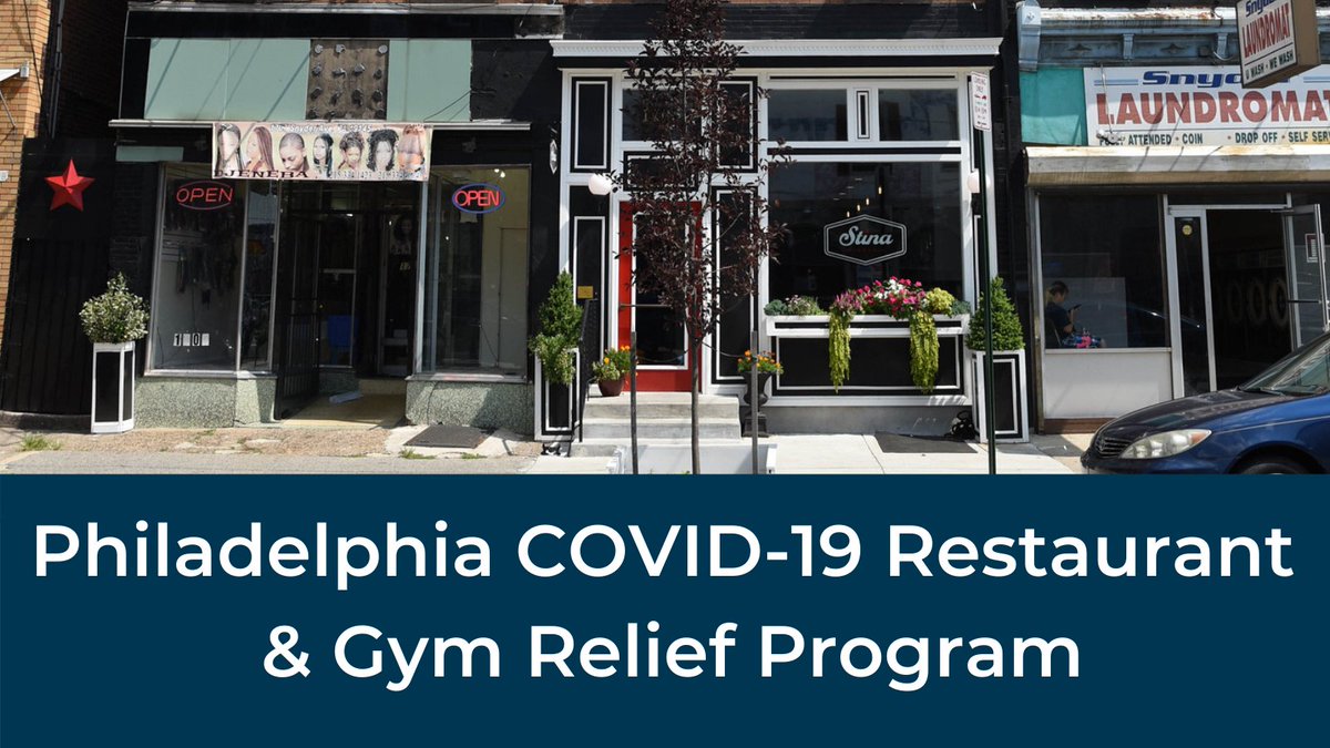 ThinkBroad_'s tweet photo. DEADLINE: February 9 at 11:59pm! Restaurants and gyms impacted by the last round of restrictions are encouraged to apply for the Philadelphia COVID-19 Restaurant &amp; Gym Relief Program. Grant awards will be up to $15k per business ➡️ https://t.co/EV527rl8JO #PHLCommerce #ThinkBroad https://t.co/RgqIxVKDOW