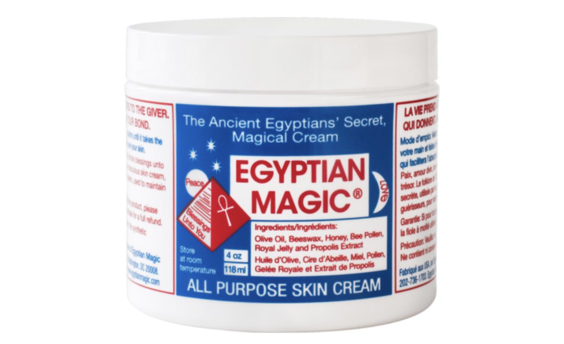 It’s important to baby your skin the first few days after a wax. So in addition to my regular moisturizer I'm also applying Egyptian Magic 1-3x per day.