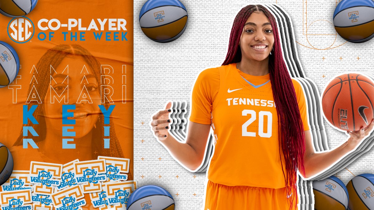 #SECWBB Player of the Week: @tamarikey__ 

Full release » bit.ly/2MOSmui.