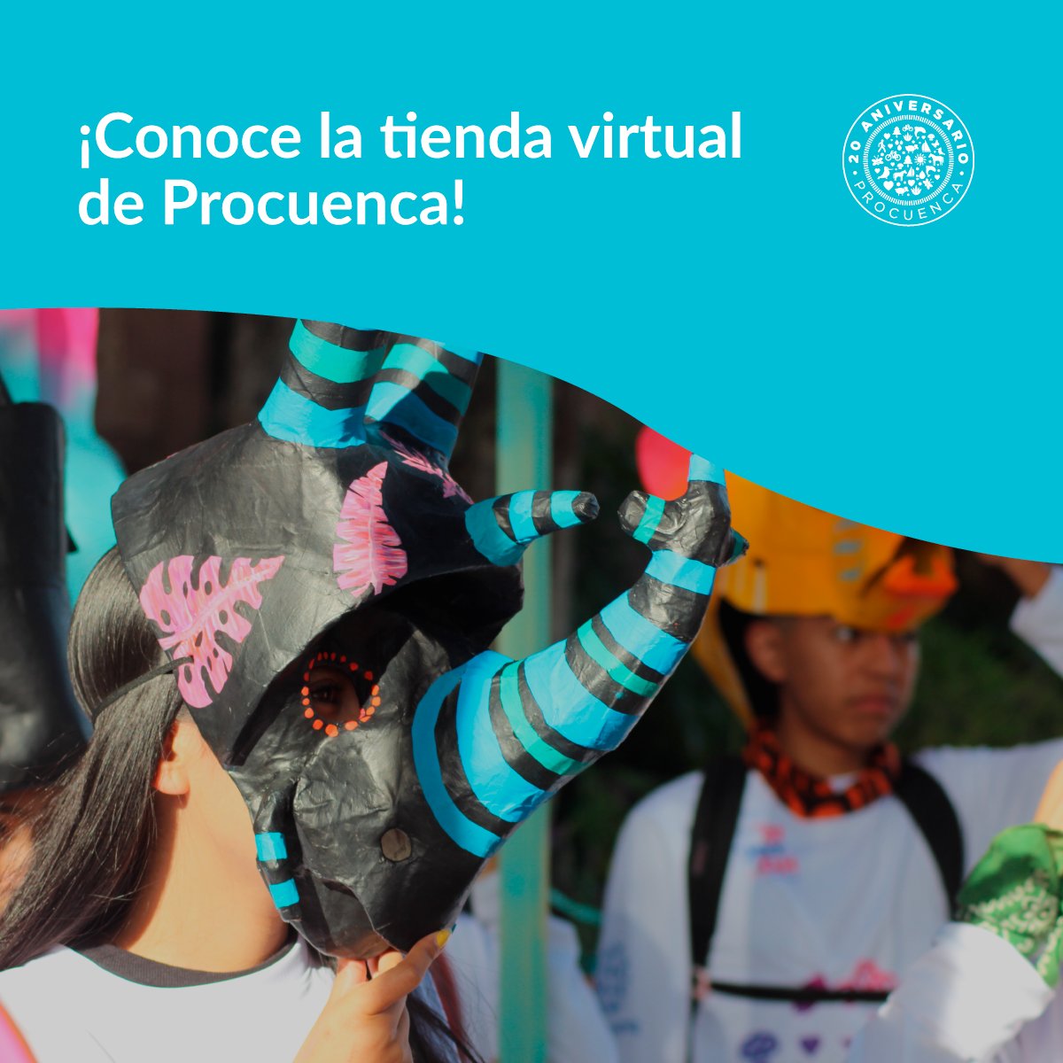Ahora puedes apoyar nuestras causas y comprar increíbles productos relacionados con todo lo que hacemos y nuestro propósito. Entra a procuenca.org/tienda/ y explora nuestros productos