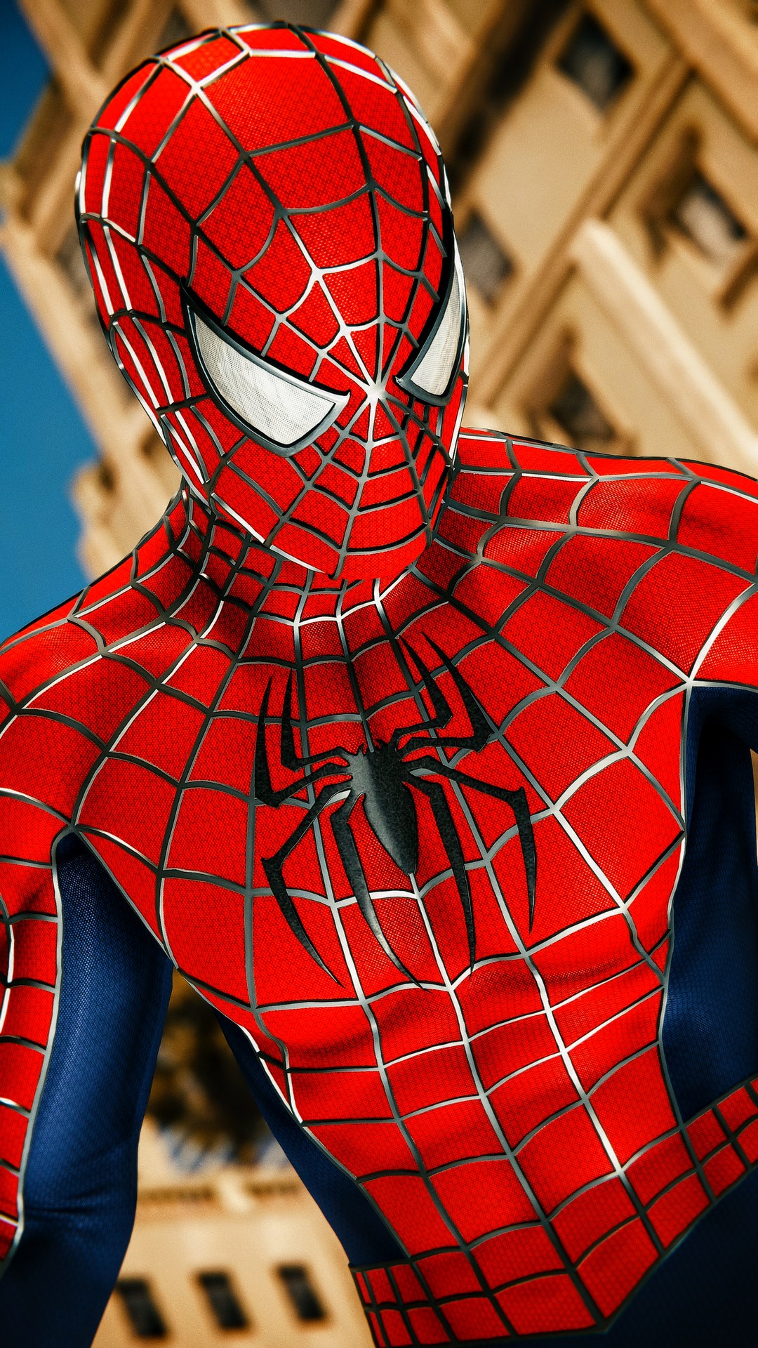 Raimi Spider-Fan no Twitter: "Spider-Man PS4 Raimi Suit pic by me. Best suit period. The colors and details are incredible. #spiderman #spidermanps4 #raimisuit #tobeymaguire #insomniacgames #photomode #spidermanphotomode @EARTH_96283 https://t.co ...