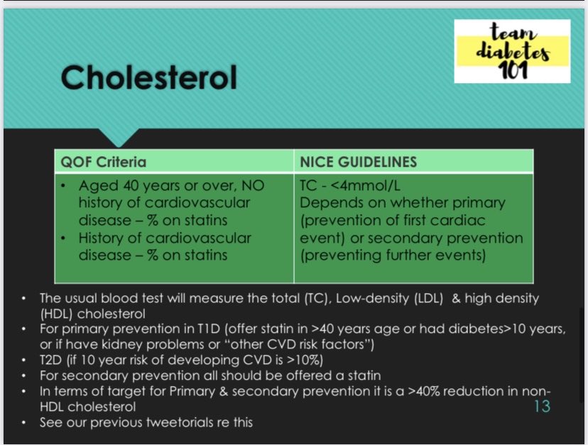 So... first up on our listHbA1c - blood test BP how to do your own BP at home cholesterol For more info - check out our detailed tweetorials here:  https://www.diabetes101.co.uk/tweetorials&nbsp;