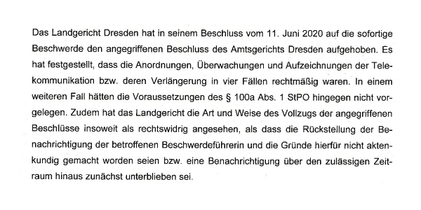 luna_le's tweet photo. Die Aufarbeitung der Verfahren aka kriminalisierende Durchleuchtung von antirassistischen #Fußballfans in #Leipzig dauert weiter an. Jahre danach wurden Überwachungsmaßnahmen als rechtswidrig klassifiziert. 11 Überprüfungen stehen aus. #129Freunde
https://t.co/6bu16D0EMC https://t.co/GRNjPnp9XS