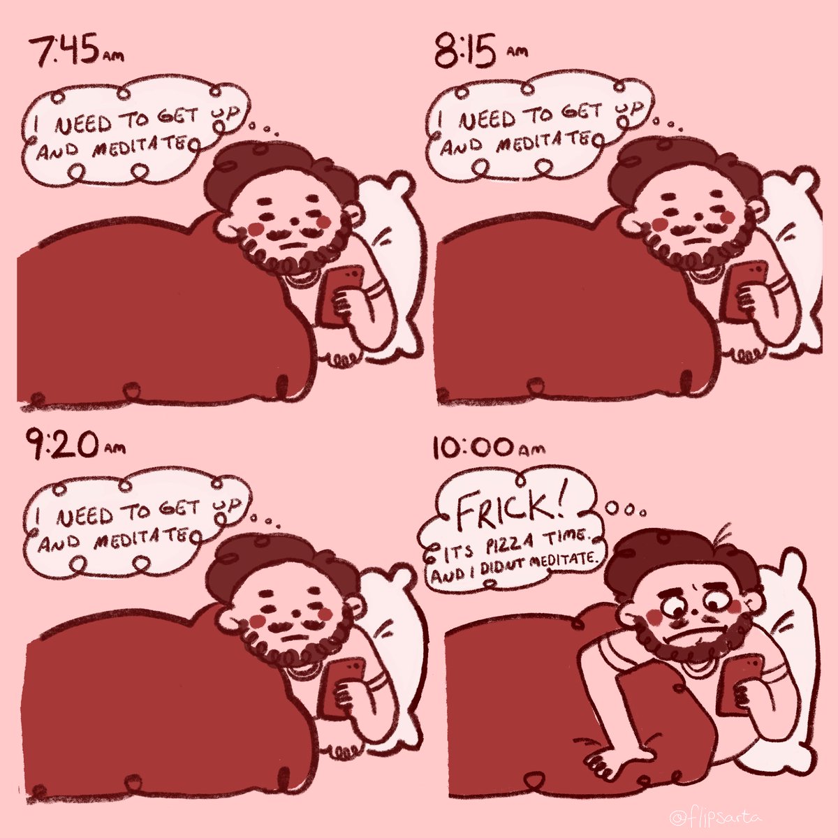 FlipSarta's tweet photo. #hourlycomicday2021 https://t.co/MDZuvzzhJY