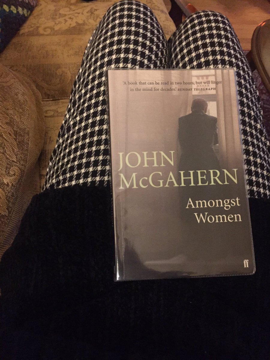 This was a beautiful read!
A simple story of complex familial love based in my homeplace - amazing to find a writer from 
Co. Leitrim on the shelves of @STHLibraries
 #johnmcgahern #amongstwomen