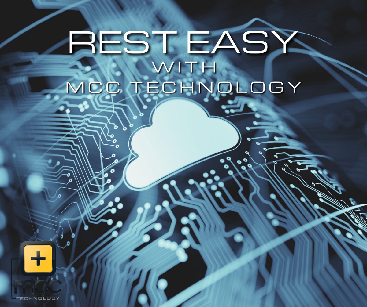 TechnologyMcc's tweet image. MCC Technology's Cloud Computing services are fully scalable and available for a flat-rate fee!  No additional IT staff is needed, or no initial capital investment is required. Rest easy with MCC Technology protecting your business.