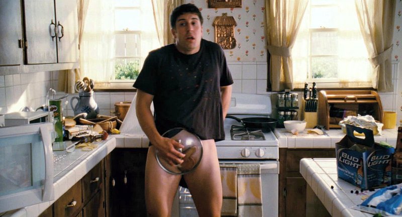 Jason biggs strips naked to promote wife jenny mollen's new book