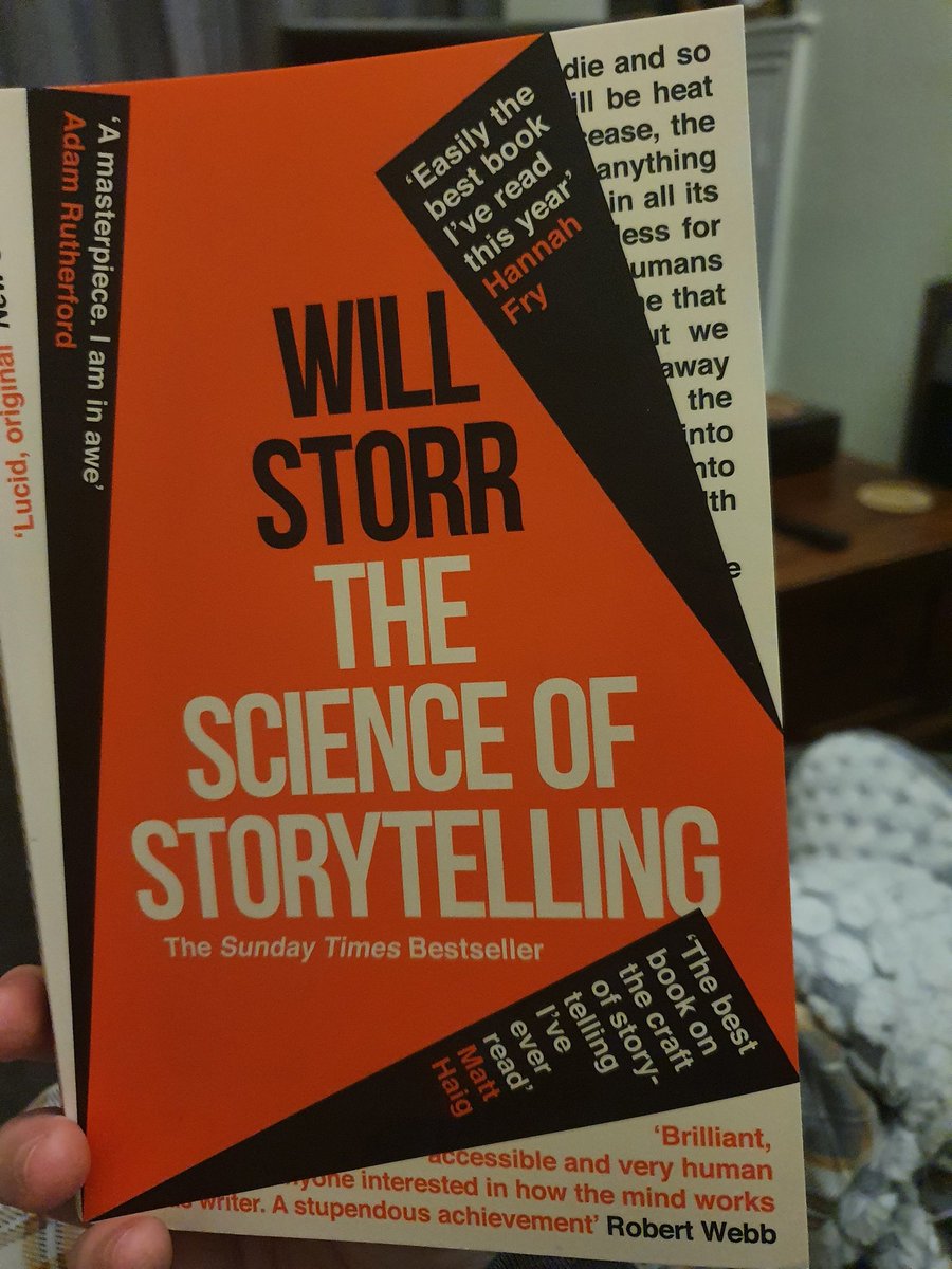 LydiaJ89's tweet photo. Less than 20 pages in and I'm hooked! #amreading #scienceofstorytelling https://t.co/xH67M04f4w