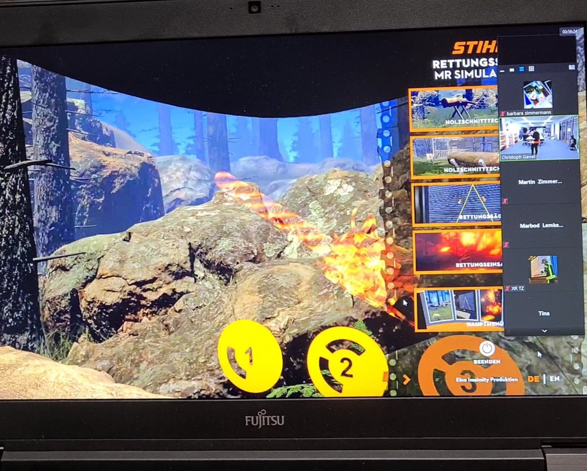 imsimity's tweet photo. auch heute Abend geht es um die grundsätzliche Vermittlung von #virtualreality Technologie als #Zukunftskompetenz, denn #VR Umgebungen sind die neuen Wege, die die jetzigen ergänzen werden.
#rescuesawVR
#cyberlearnit
#imsimity #virtualfires https://t.co/anGUJWi5v1