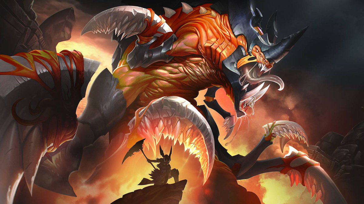 PaladinsGame's tweet image. Yagorath rises into the Realm tomorrow!

Servers will be down briefly for this update in the morning and be back once the update is ready.

Which one of you will be the first to get Golden Yagorath? 👀