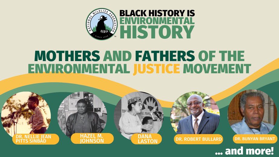 You can’t win on #climatechange if you don’t win on #EnvironmentalJustice! Meet 5 of the Mothers &amp; Fathers of the #EnvironmentalJustice Movement Who’ve fought to protect vulnerable communities and save our planet✊🏾.
#BlackHistoryMonth #ClimateAction