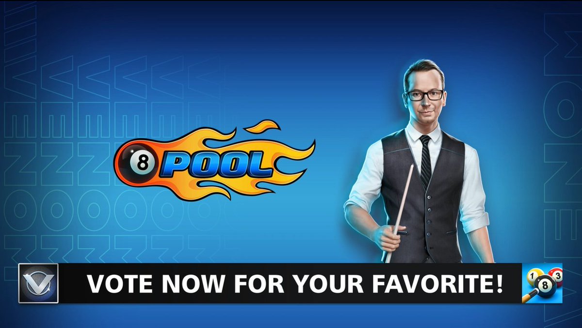 8ballpool's tweet photo. Have you got your vote in? Voting closes Friday 5 Feb! ✅
The shot with the most votes will be created in REAL LIFE by Venom Trickshots 💥
Watch the finalists now» https://t.co/M61cnF3kqz
Then Vote here » https://t.co/73J4Yvdm4G
#8BallPool #VenomTrickshots #RealLifeGamePlay https://t.co/4RcgRgDzKD