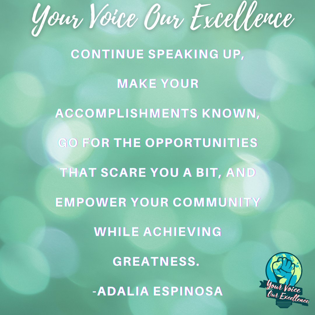 byndexcellence's tweet photo. Today we highlight the story of Adalia which embodies resilience and dedication to those of her community. She is a true inspiration to all!
Click the link below to read Adalia’s story!
https://t.co/PnDnil0LQt
#YourVoiceOurExcellencs #YVOE #inspiring #chingona https://t.co/rLMYO70eqi