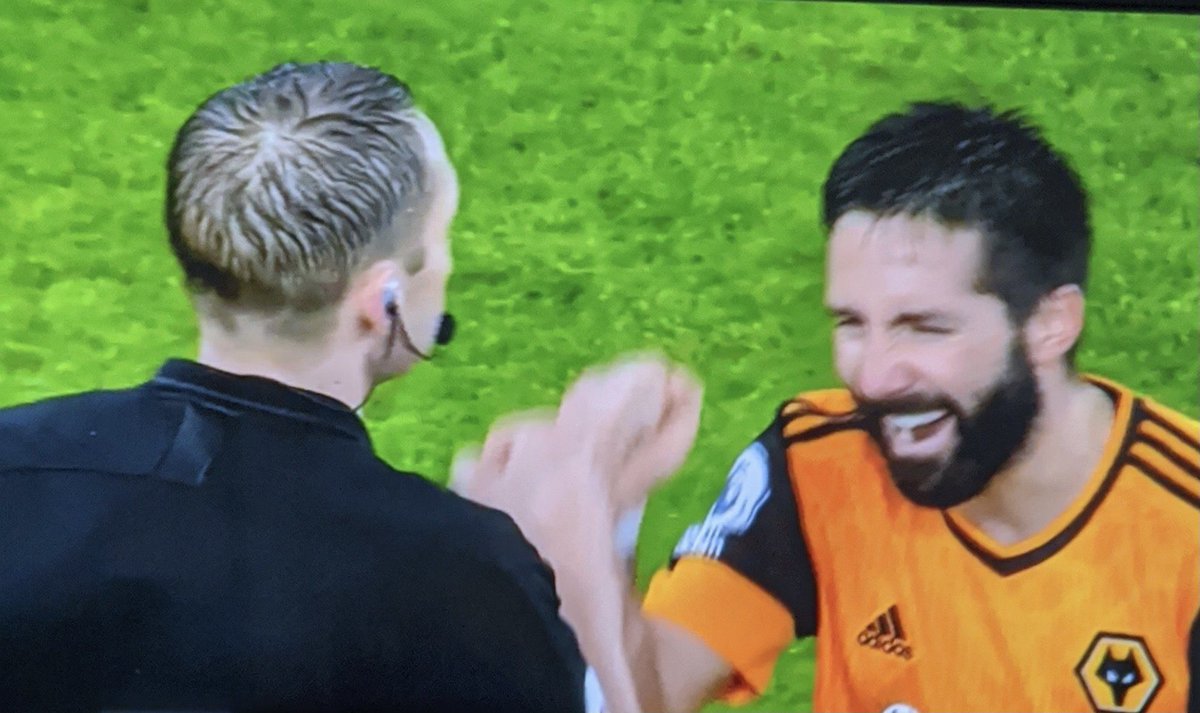 OsmanZtheGooner's tweet photo. Wolves ‘Match winner’ and ‘MOTM’ celebrate their win vs Arsenal https://t.co/0ir3NiEw73