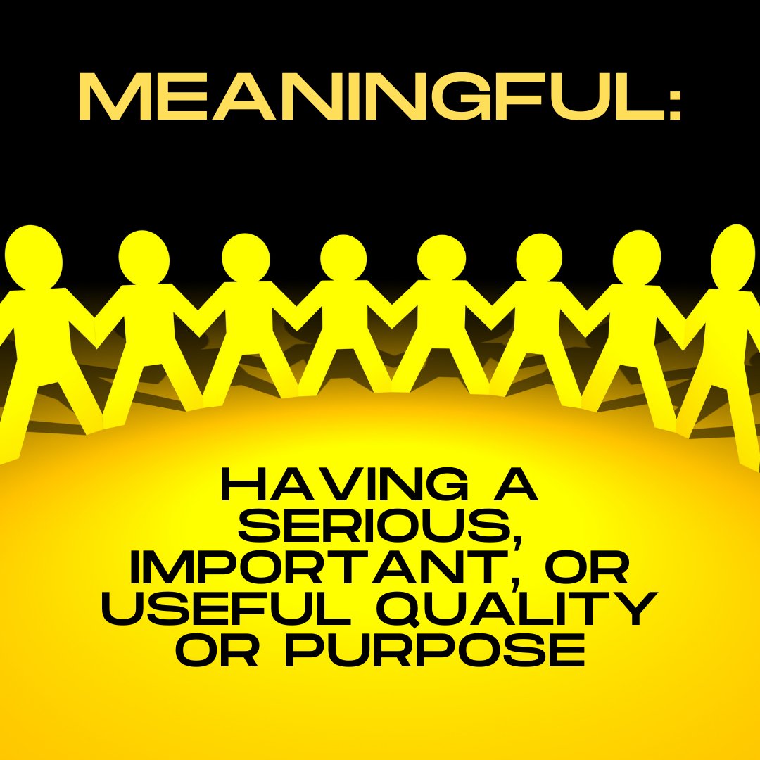 A meaningful connection is a connection in your life that really means something to you. It is valuable and worth your time and energy. Who are the people in your life that you would consider to be meaningful?

#meaningfulconnection  #meaningful #connection #important  #purpose