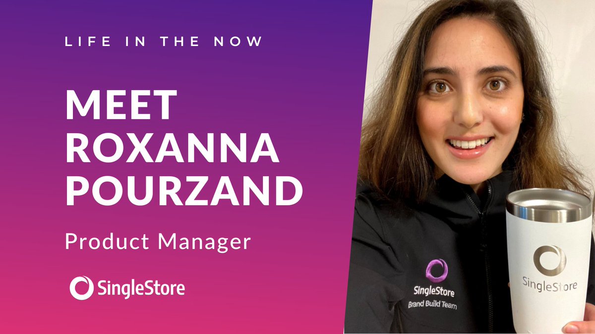 SingleStoreDB's tweet image. Innovative. Invigorating. Impactful — three words #SingleStore Product Manager @__r0xanna uses to describe SingleStore. 

With 4 years of product experience, Roxanna says her favorite project has been providing web interface for users to install #SingleStoreDB. 🙌🏼 #LifeInTheNOW