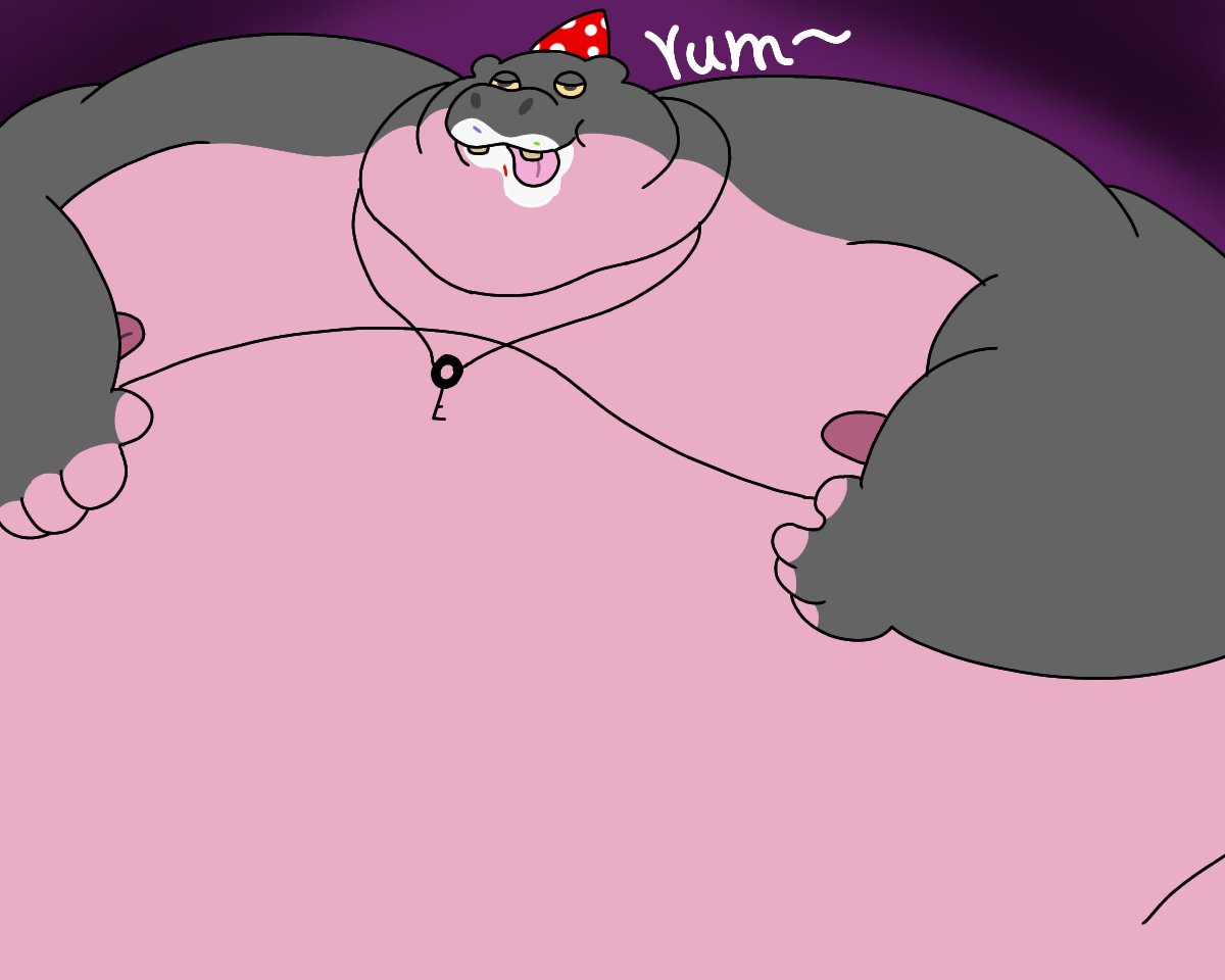 A quickie birthday gift drawing for a hippo like me ! 

Happy birthday big boi! 