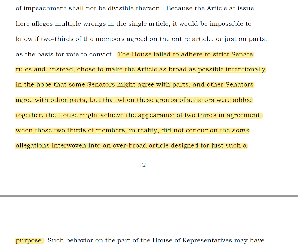 But wait! It gets dumber! Fun fact: The House of Representatives isn't bound by Senate Rules. That's part of the whole "The House of Representatives is not the Senate" thing.