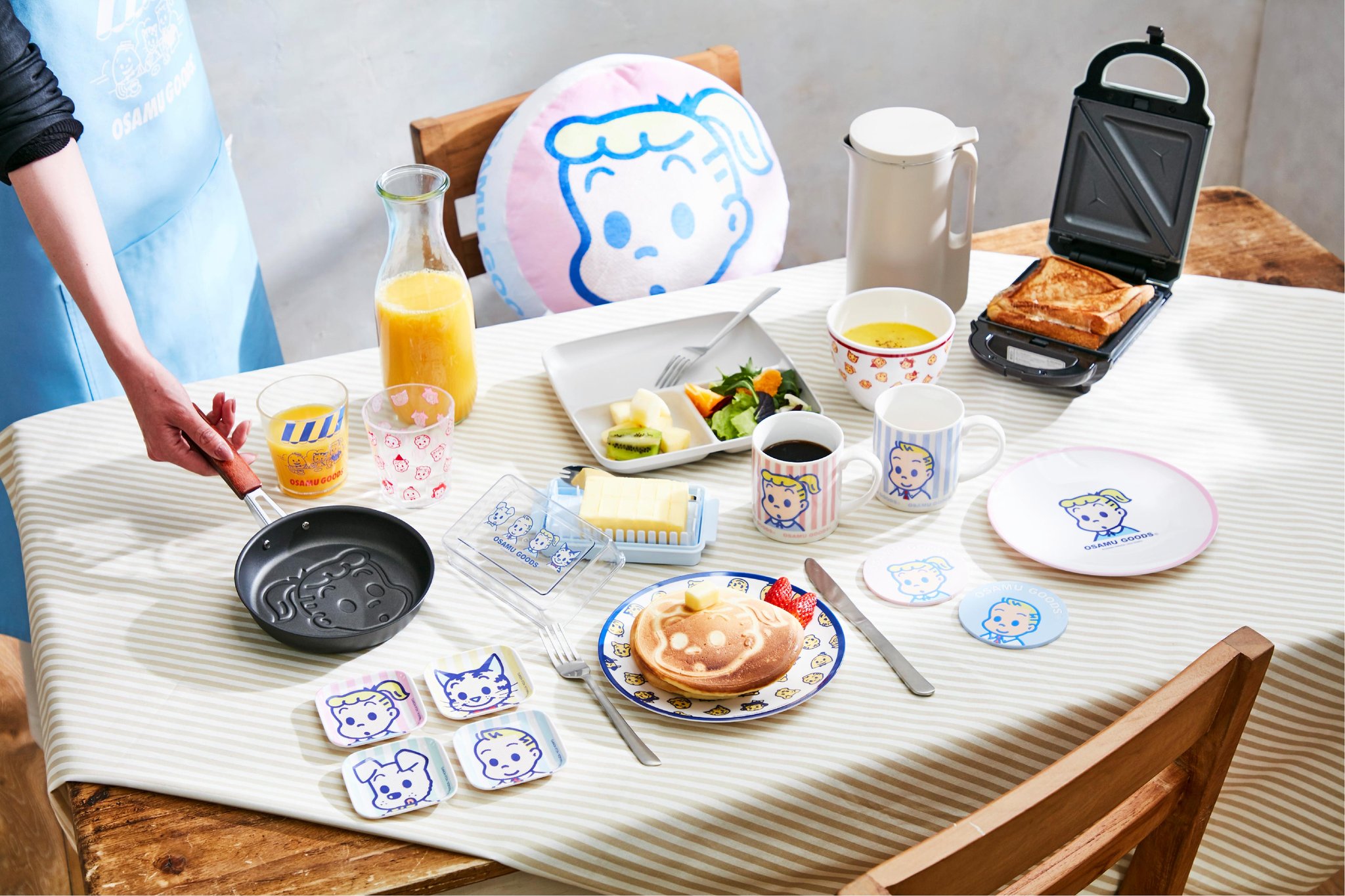 18 Off オサムグッズ パンケーキパン Osamu Goods ミニフライパン キャラクター ヤクセル Discoversvg Com