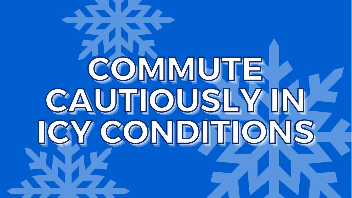 DelawareDOT's tweet photo. A reminder if you are on the roads this evening to drive safely. Be extra attentive and watch out for ice on roadways. #StormDE ❄️ https://t.co/KP4ilM6N1i