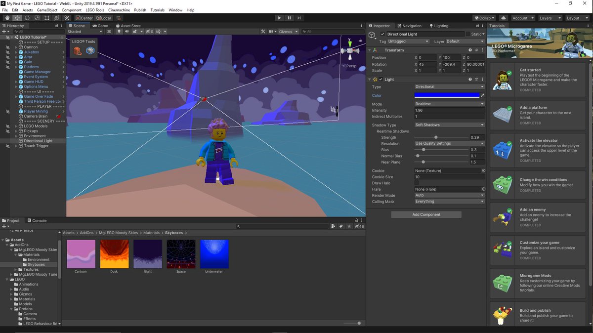 appiiigos's tweet image. Currently on Unity Learn, working my way through the LEGO® microgame mods.
Really enjoying this intro into Unity
#unitylearn #indiedev #gamedev