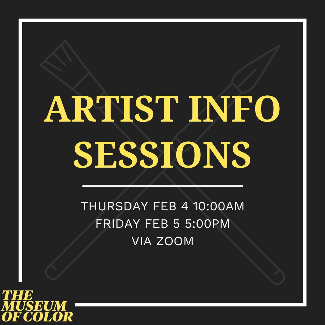 _ColorComplex's tweet image. This week we'll be hosting two info sessions for anyone interested in contributing a piece for the Museum of Color exhibit! We're seeking submissions in any medium from anyone who has felt the impacts of colorism. Please fill out this form to register: forms.gle/H7MmgBVEF7qQ54…