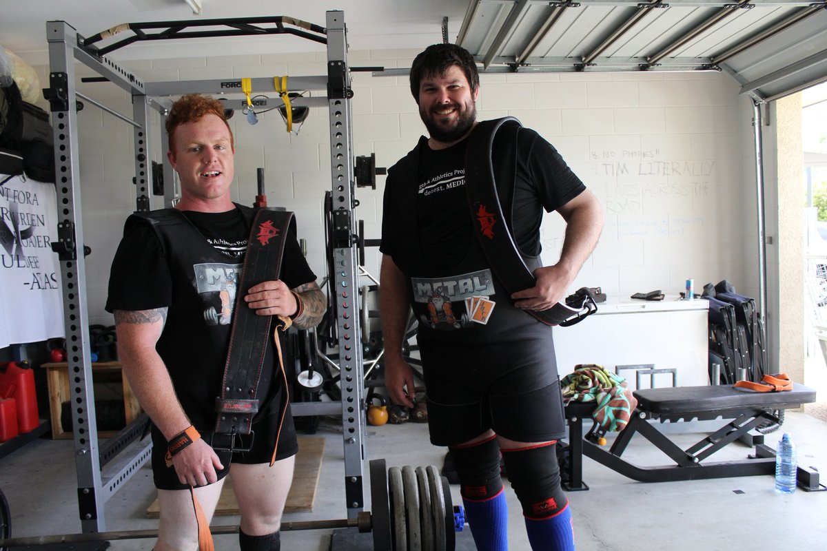 Servok_Gaming's tweet photo. After hitting a PB for a deadlift. Plus new deadlift suits.
#Strongman #gometal #cerberus #StrongerTogether2021 https://t.co/jqG5ZCgnzg