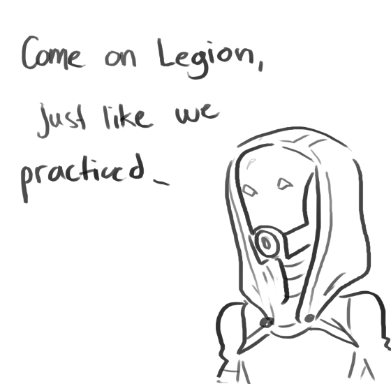 in honor of mass effect remaster have this ancient comic 