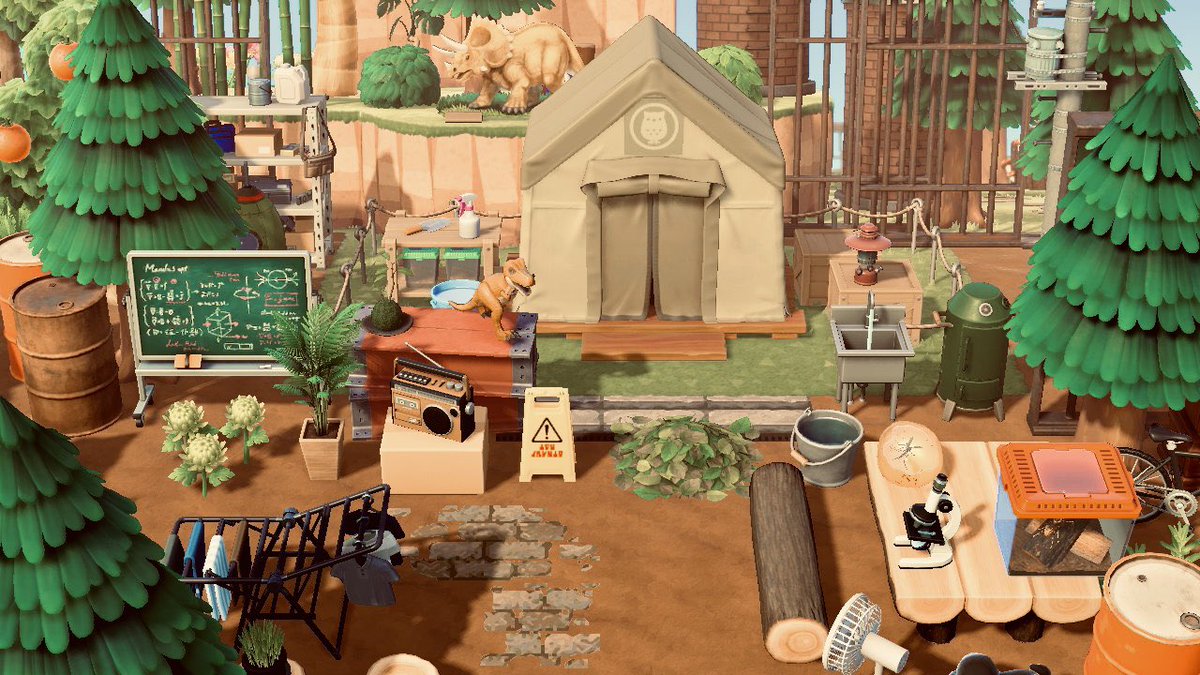 tokino_siruetto's tweet image. 🦉フータのテント🏕

よく聞かれるのですが、寄贈を後回しにしてたら博物館にしなくても島クリ解放できたのでテントのまま残してあります。
ただし、テント状態では移設はできないので注意⚠️(場所は最初決めたら動かすことができませんでした)

#acnh #AnimalCrossing