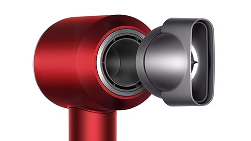 数量限定 レッドモデル ダイソンヘアドライヤーに限定カラー登場