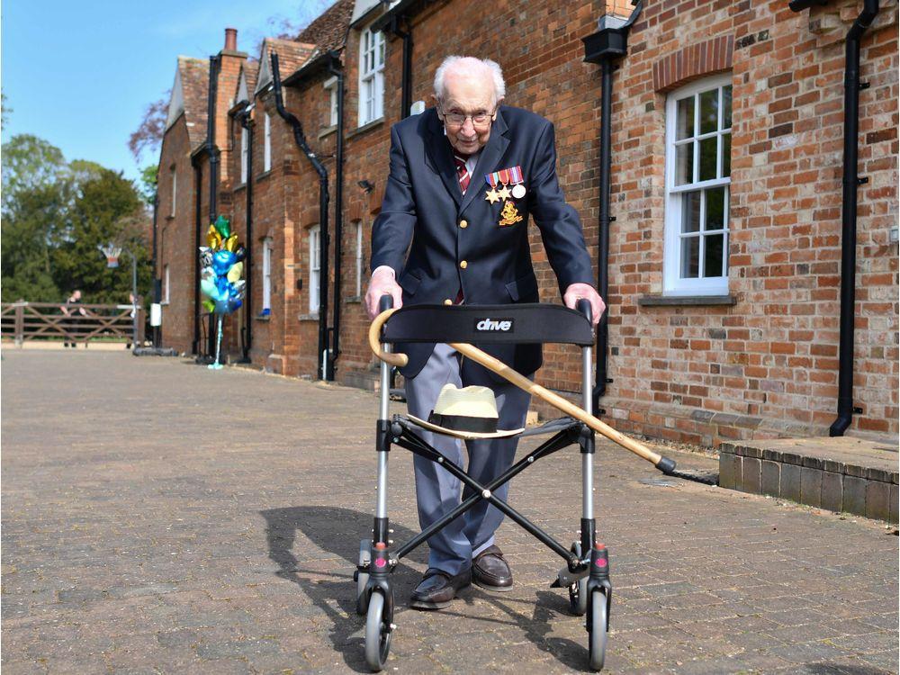 UK's record breaking fundraiser Captain Tom Moore dies aged 100