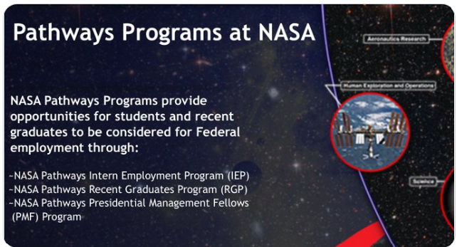 SHPETBAC's tweet photo. #SHPETBAC invite you to apply!

NASA's Pathways Internships are open until Friday, Feb 5! Apply before 10:59pm CST this Friday!
 
Go to https://t.co/z5jaD1JU2h to learn about all the Pathways opportunities across NASA. 

@SHPE_region5 @SHPE_region7  @SHPE_region2 https://t.co/cedAbn9xxX