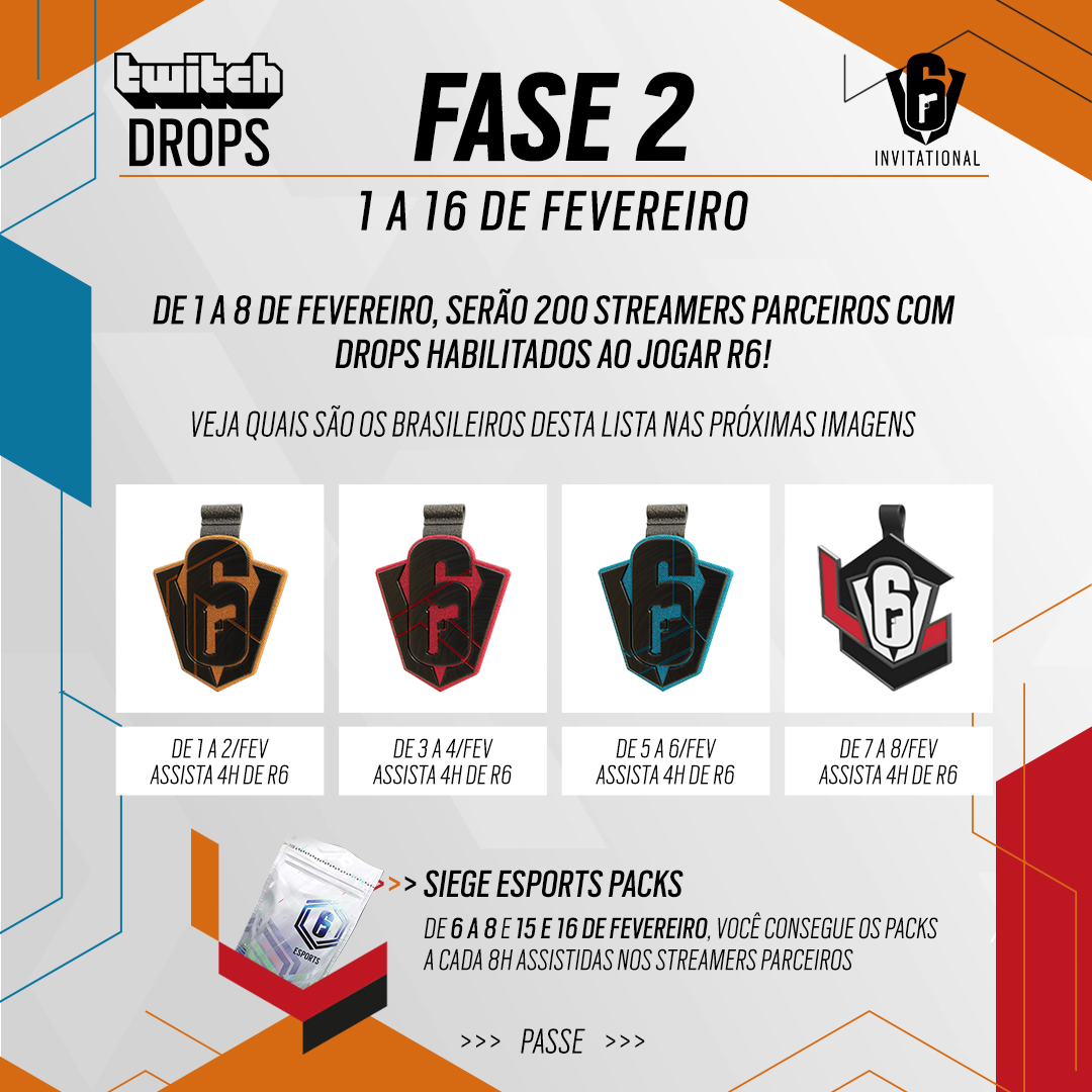 Rainbow Six Esports Brasil - ✨✨✨Já são 3 streamers brasileiros que você  pode dar aquela força e tirar uma onda com os seus amuletos!✨✨✨ Leo  'zigueira' Duarte Kalera Lagonis Saiba mais sobre