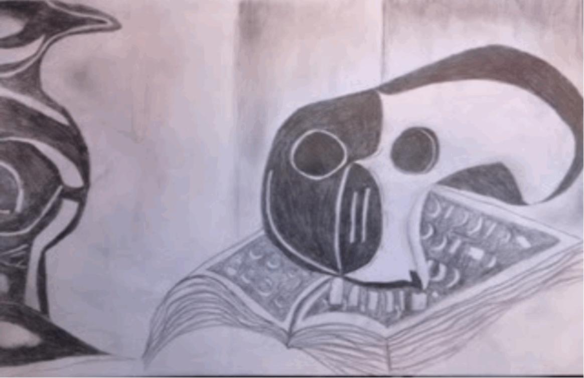 More S3 artwork from Katie Robertson &amp; Nathan McCartney, well done! <a href="/Greenfaulds_HS/">Greenfaulds HS</a>