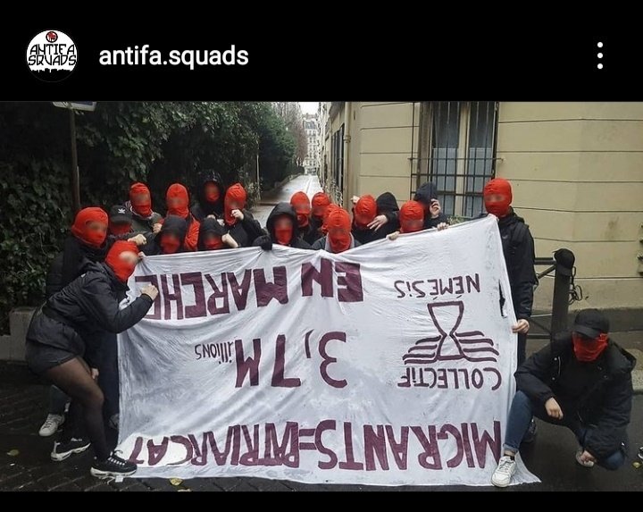 À noter que le signe antifasciste peut par extension au contraire symboliser aussi le WP à l'envers, car dans la culture militante (gauche ou droite) mettre un symbole à l'envers signifie être contre, ce qui arrive notamment quand des militantEs posent avec une "prise"[19/20]
