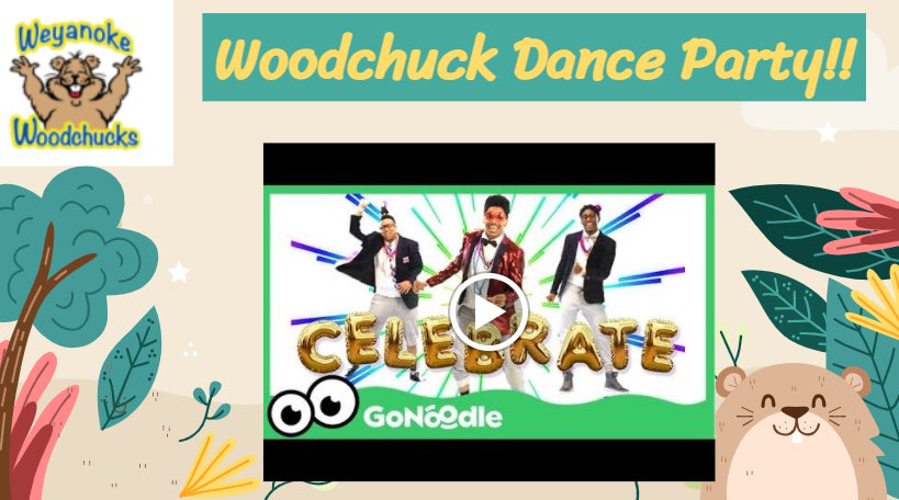 Mrs. Hale (@knowledgeinhale) on Twitter photo Happy Groundhog Day from the Weyanoke Woodchucks! We celebrated with WES spirit wear, writing a speech from the perspective of Punxsutawney Phil, and of course, a Woodchuck Dance Party! #futurespeakers #findingsmalljoys @MrsOtaizo3rd <a href="/WeyanokeES/">Weyanoke Elementary</a> Happy Groundhog Day from the Weyanoke Woodchucks! We celebrated with WES spirit wear, writing a speech from the perspective of Punxsutawney Phil, and of course, a Woodchuck Dance Party! #futurespeakers #findingsmalljoys @MrsOtaizo3rd <a href="/WeyanokeES/">Weyanoke Elementary</a>