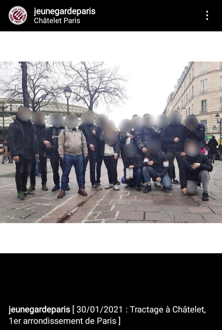 Il s'exporte donc au fil des années en dehors du RASH, et on peut voir aujourd'hui en France des groupes comme la Jeune Garde l'utiliser fréquemment (JG qui utilise d'ailleurs aussi les 3 flèches), mais aussi de simples militants antifascistes hors orga[14/20]