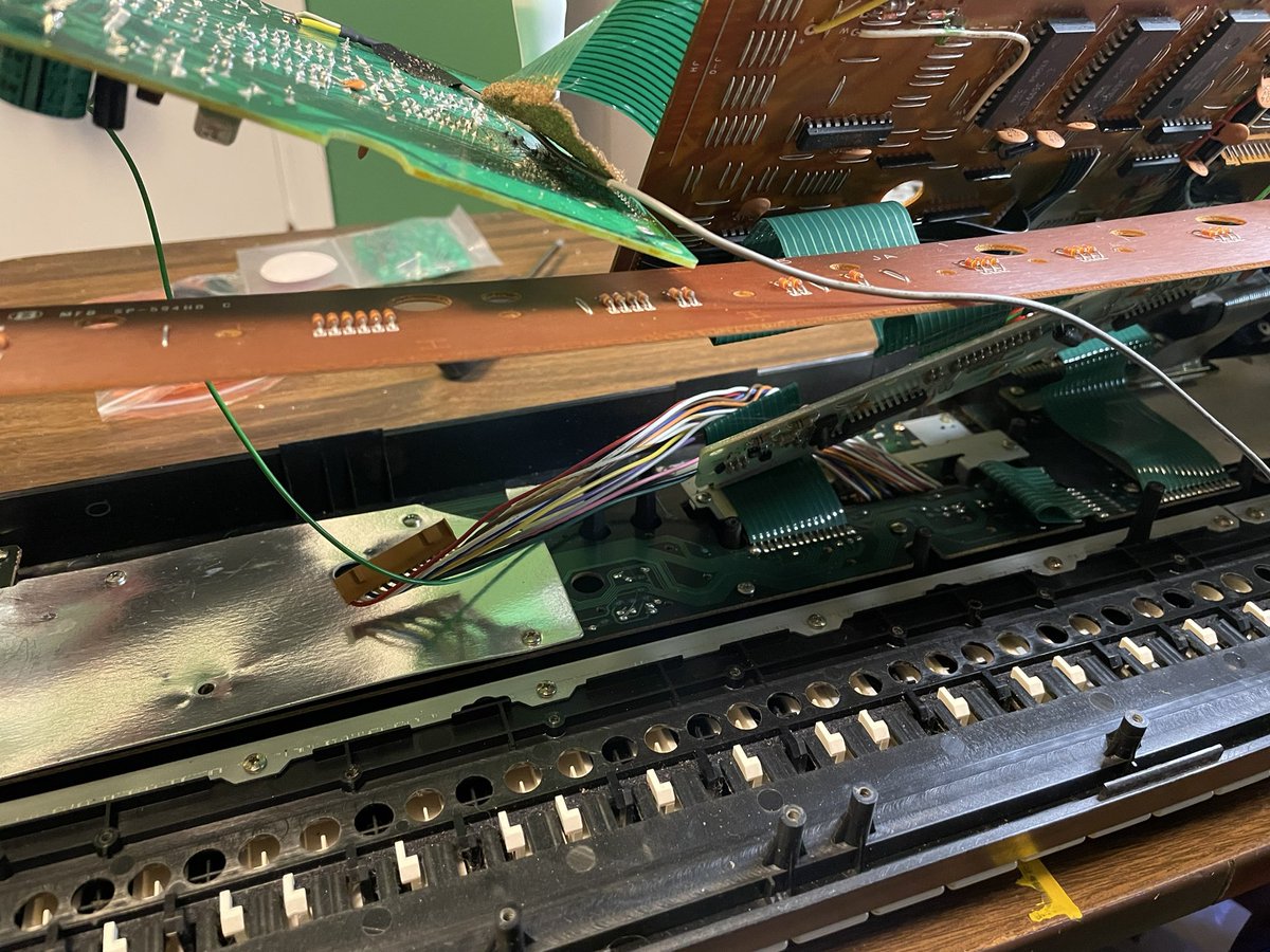 Down to the last layer of boards!The 101 was definitely not designed with being serviced in mind