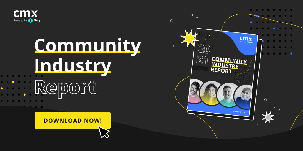 Today's finally the day!!!

The 2021 <a href="/CMX/">CMX</a> Community Industry Report is live!

Learn how businesses are building, investing in, and measuring community in our 52-page report below.

👉 Report: bit.ly/2YDMoPL