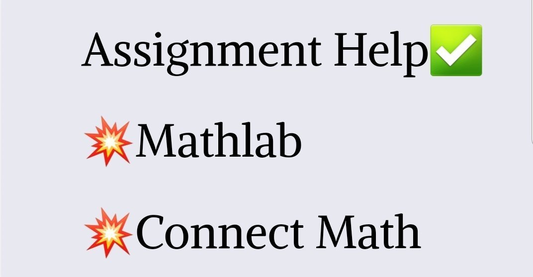 plugmath's tweet image. Professional help @PlugMath
 i can help you with #nursing #elementarystatistics #Biostatistics #onlineclasses #mathtest #exams #quizzes 
#calculus
#Probability
#stats
#math
#algebra
Kindly Whatsapp 15094979636