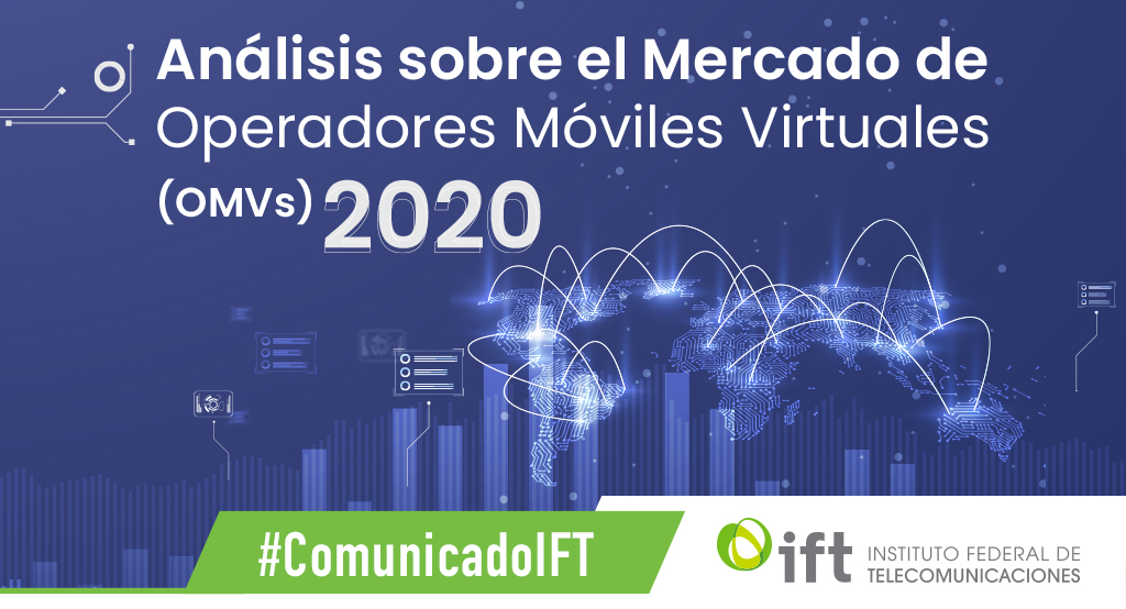 IFT_MX's tweet photo. #ComunicadoIFT Se presenta el Análisis sobre el mercado de los Operadores Móviles Virtuales 2020. Destaca: 81% de estos proveedores ofrecieron más MB en sus ofertas, el 61% redujeron sus precios y el 38% incluyeron servicios gratuitos de voz, SMS y datos.➡️https://t.co/ESxufmJxCp https://t.co/eeD5yw59Dl