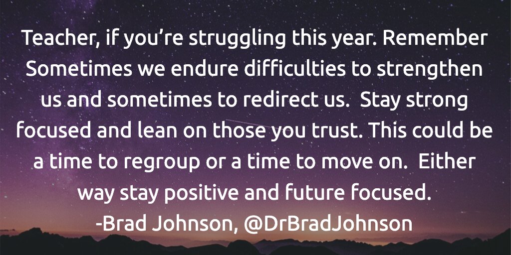 #tuesdaymotivations from @DrBradJohnson 

#tlap #leadlap #KidsDeserveIt #boldschool