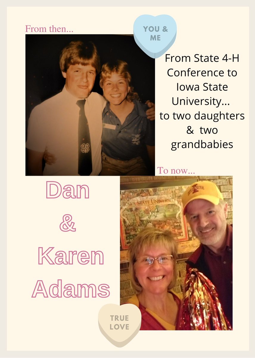 Mahaska4H's tweet photo. We love 4-H Love!😍
Check out these 4-H Love Stories.  Vote for your fave on our Facebook page (https://t.co/IerxTlaaPe) and the couple's photo with the most votes will win dinner on us!  Voting ends February 14. https://t.co/39kidCvEVN