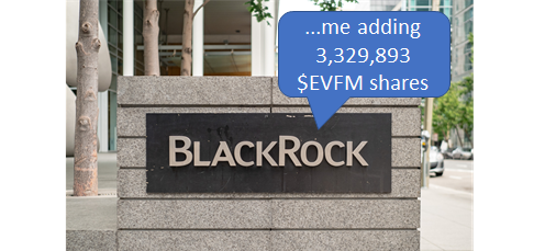 AndreyGodsonn's tweet photo. $EVFM
This info was disclosed just today 2020_02_02
I guess BlackRock is also on #biowars
This might be a big deal. Expect upgrades from Morgen Stanly. They cashed the stock in September to buy cheaply.
https://t.co/YeHUurF2zq https://t.co/HaGFwtHSjc