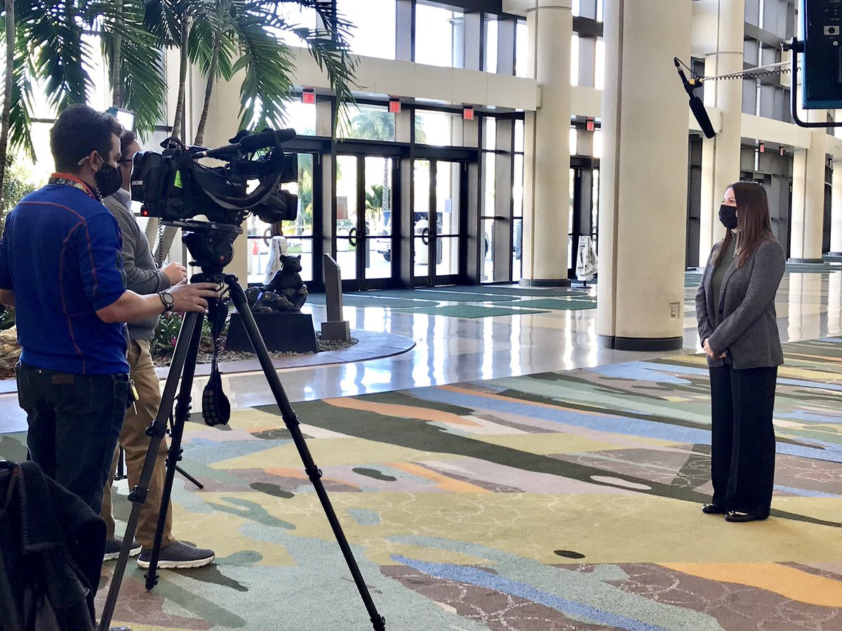 OCCC's tweet photo. 🎥🗞 Thanks for joining us, @MyNews13 @NewsGuyGreg! We had a great afternoon sharing our story on how we are working with @OrangeCoFL to reassign 55% of our workforce to ensure the continuity of essential services across #MyOCFL.
#HeartOfIDrive https://t.co/wZSju2dFOE